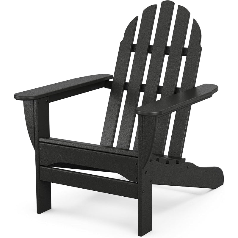 Black Classic Outdoor Adirondack Chair