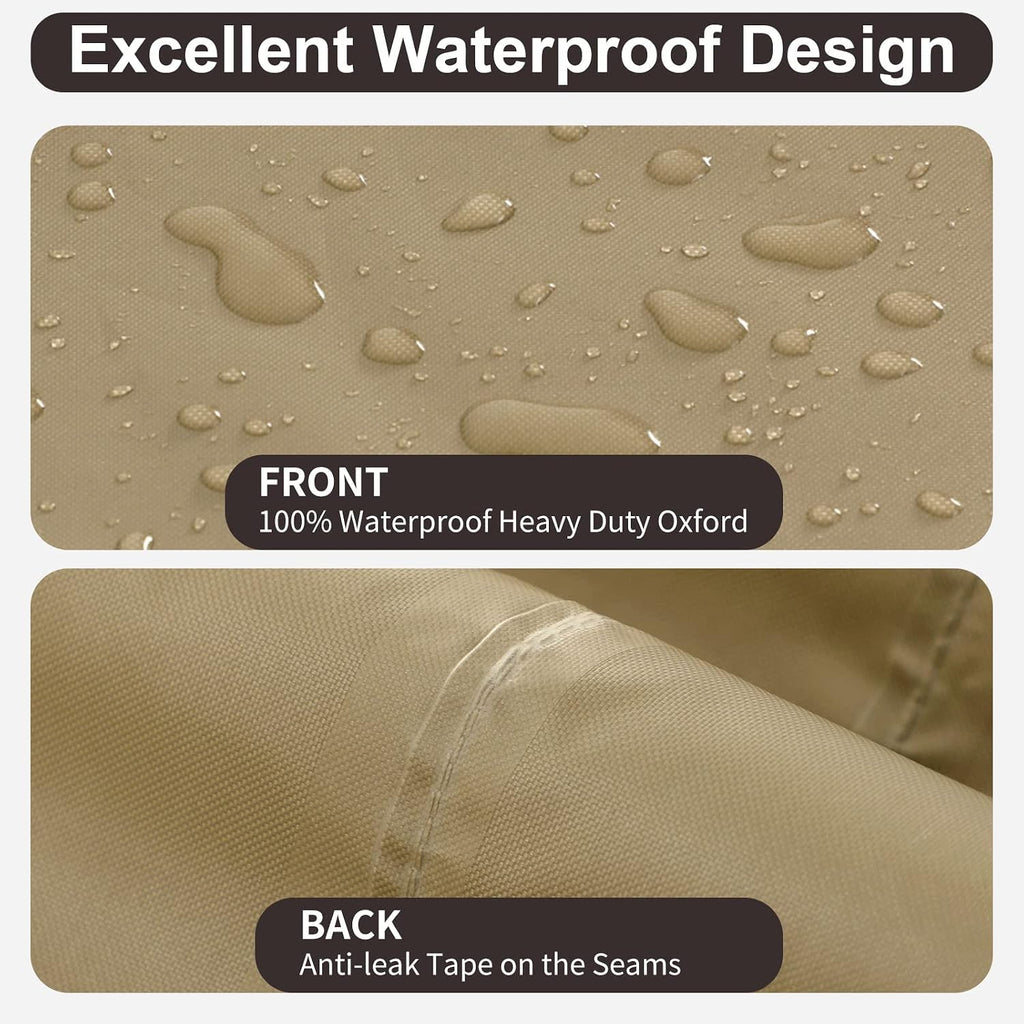 Waterproof L‑Shaped Patio Sectional Cover