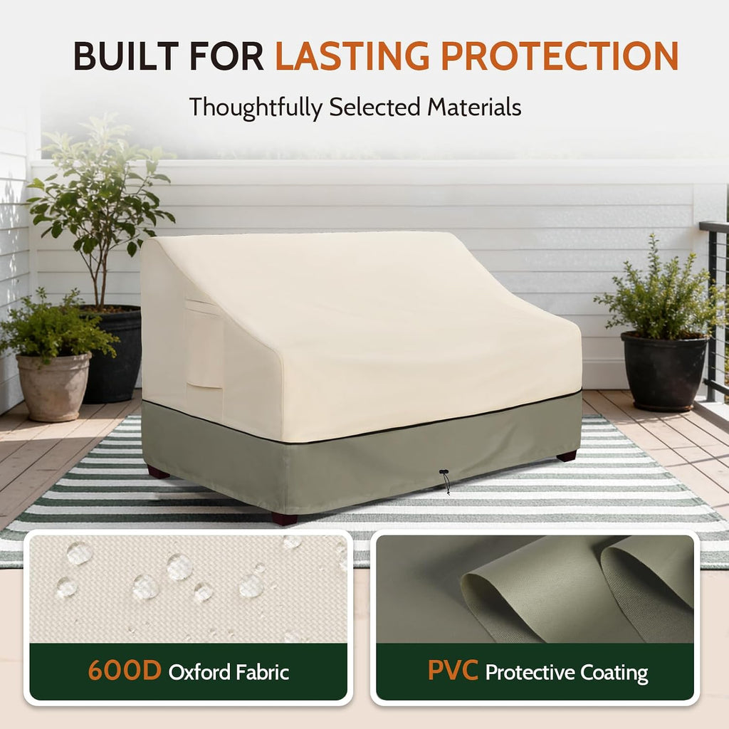 Waterproof 3‑Seater Patio Sofa Cover