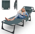 Adjustable Mattress Adult Folding Camping Cot