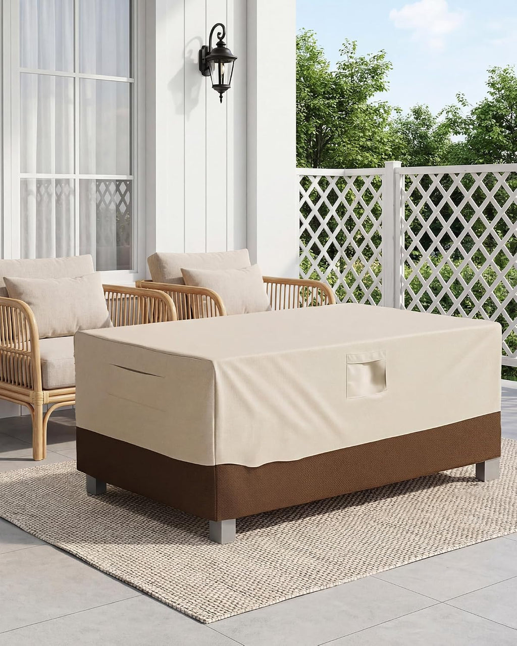 Waterproof Rectangular Outdoor Table Cover